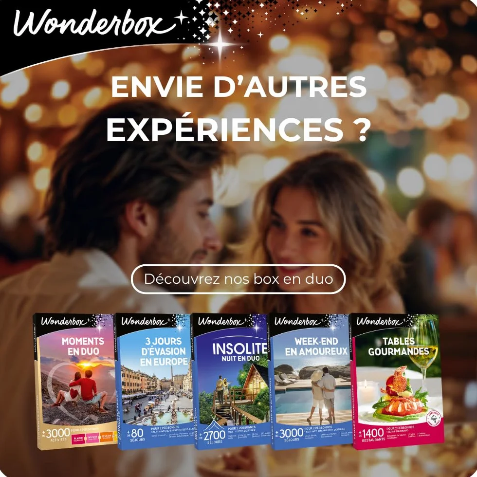 WONDERBOX - Coffret Cadeau - Mille & Une Nuits d'Exception - pour 2 pers.