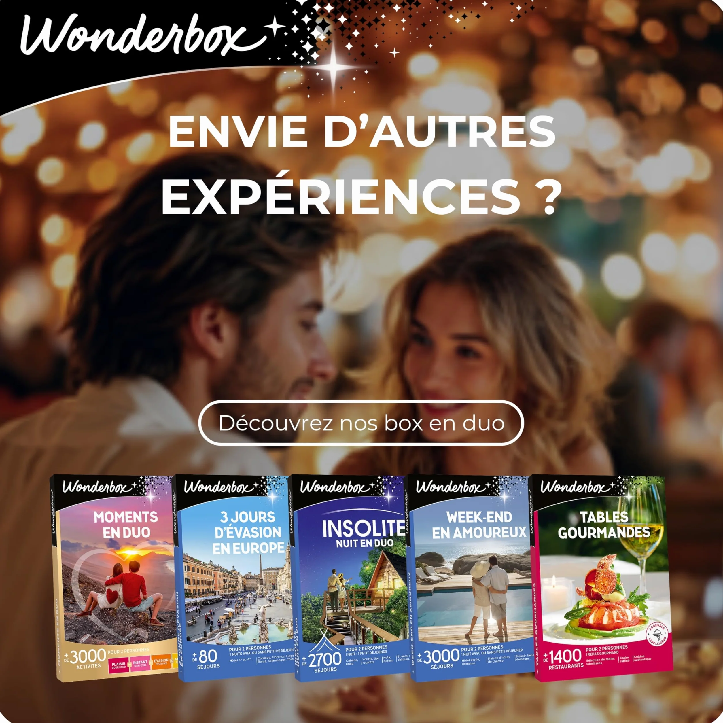 Wonderbox - 3 Jours Châteaux Et Délices - Coffret Cadeau - Idée Cadeau Séjours