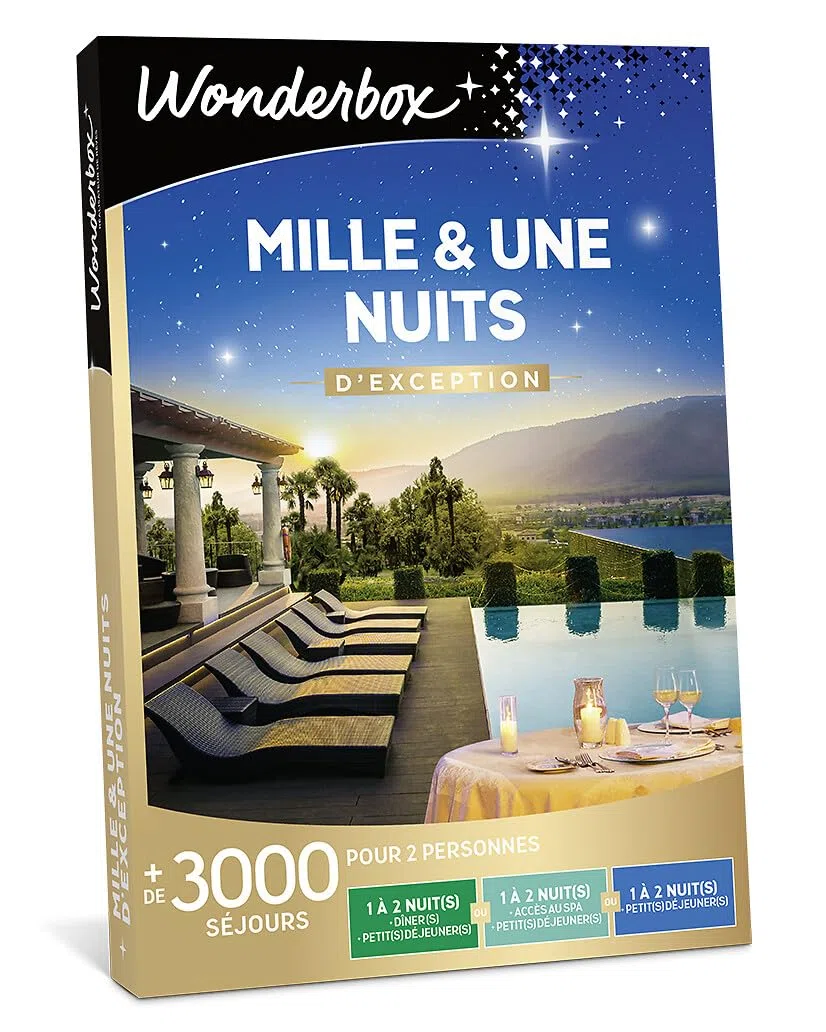 WONDERBOX - Coffret Cadeau - Mille & Une Nuits d'Exception - pour 2 pers.