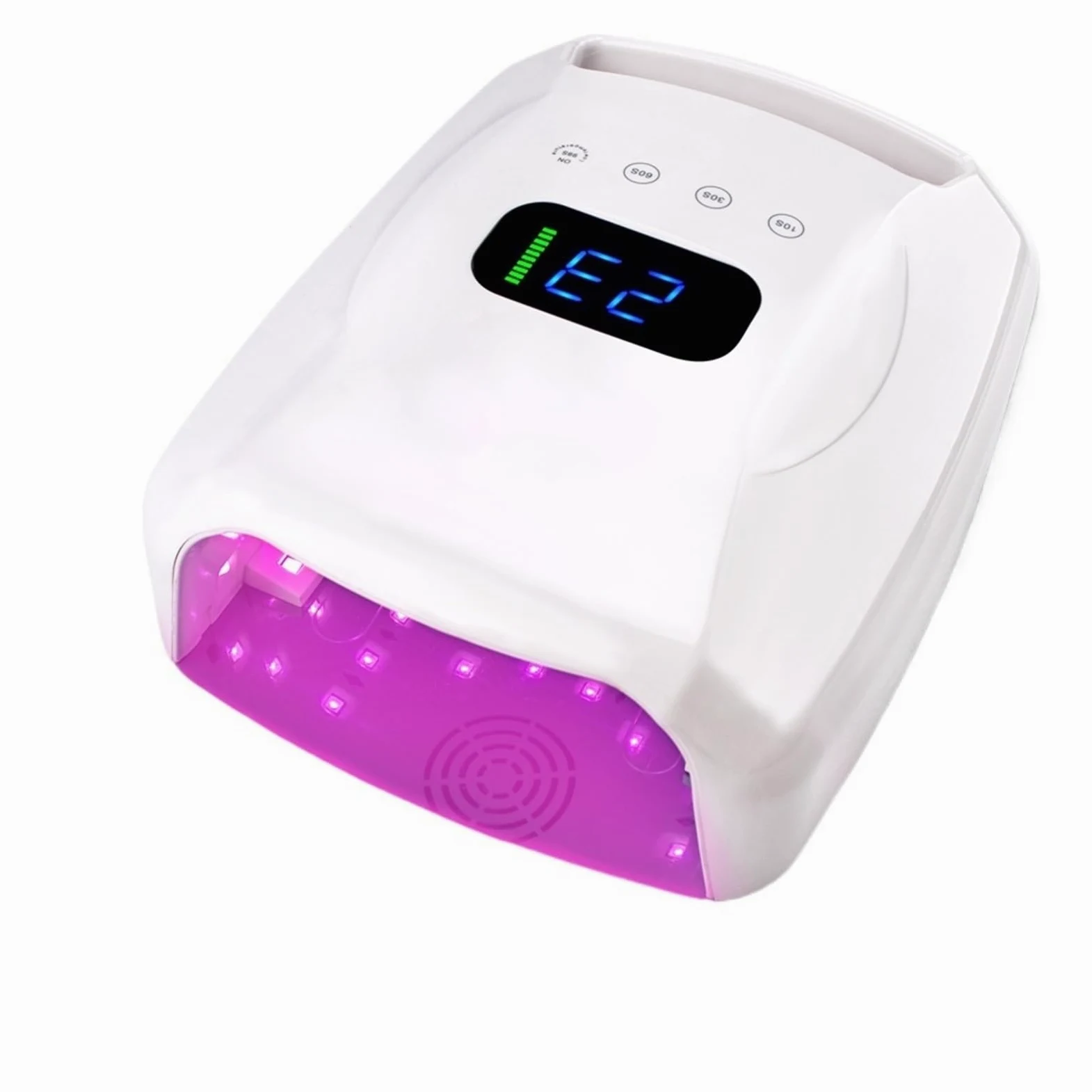 Lampe LED pour ongles, Lampe UV LED 96 W for manucure et photothérapie, idéale for les femmes filles(blanc)