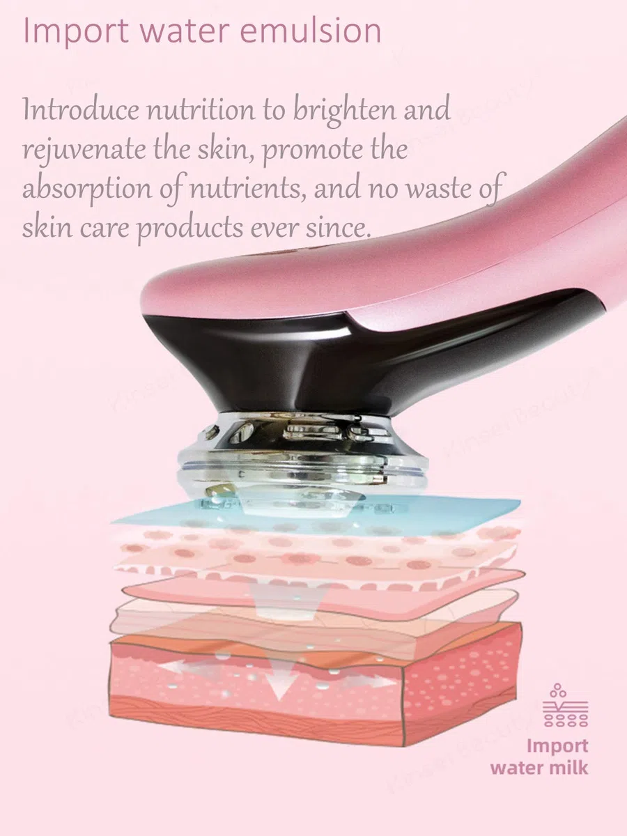 Masseur lifting et raffermissant du visage, soins de la peau SPA du visage, beauté anti-rides anti-âge, rétrécissement efficace des pores, outil de suppression des points noirs de la beauté des soin