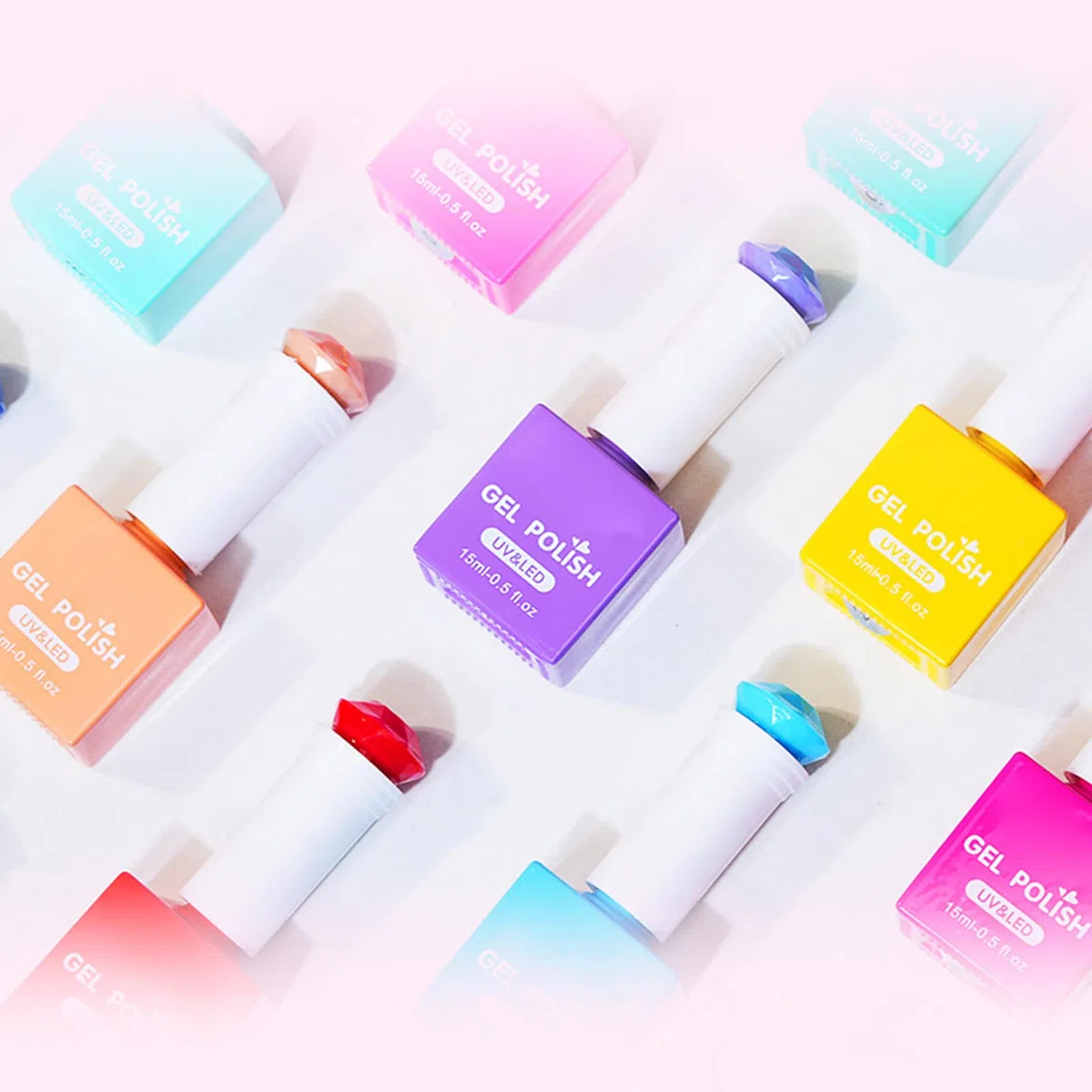 Set De Vernis À Ongles 60 Couleurs Longue Durée Séchage Accessoire Femme