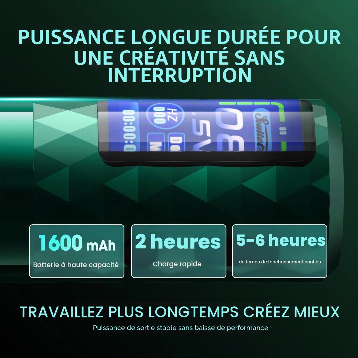 INKin Kits de Tatouage, Machine à Tatouer Sans Fil avec Course Réglable 2,5-4,8mm et Batteries 1600mAh, Machine a Tatouer Kit Complet avec Bluetooth Imprimante Stencil Tatouage et Encre Noire Tatouage