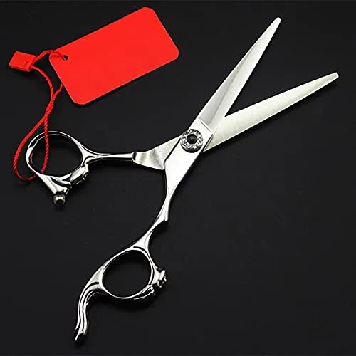 Ciseaux de Coiffure Professionnels Japonais 440c 6 Pouces pour Coupe de Cheveux et effilage.