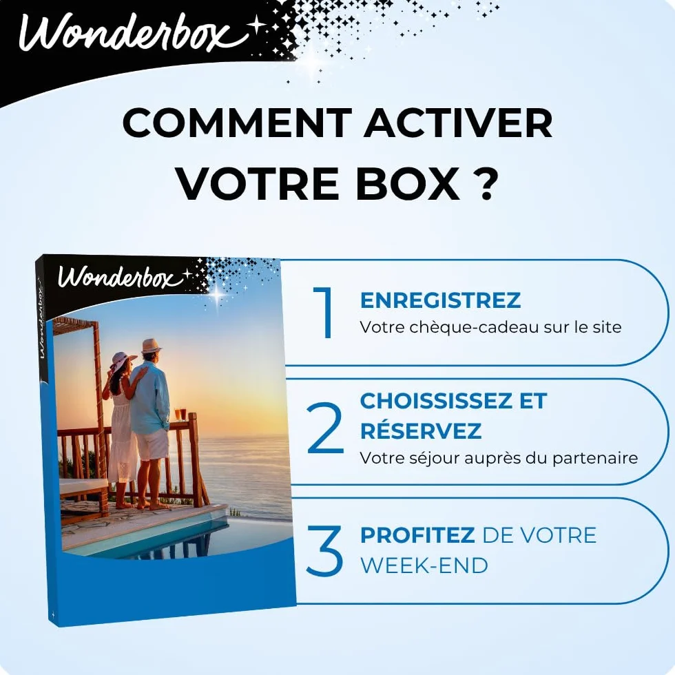 WONDERBOX - Coffret Cadeau - Mille & Une Nuits d'Exception - pour 2 pers.