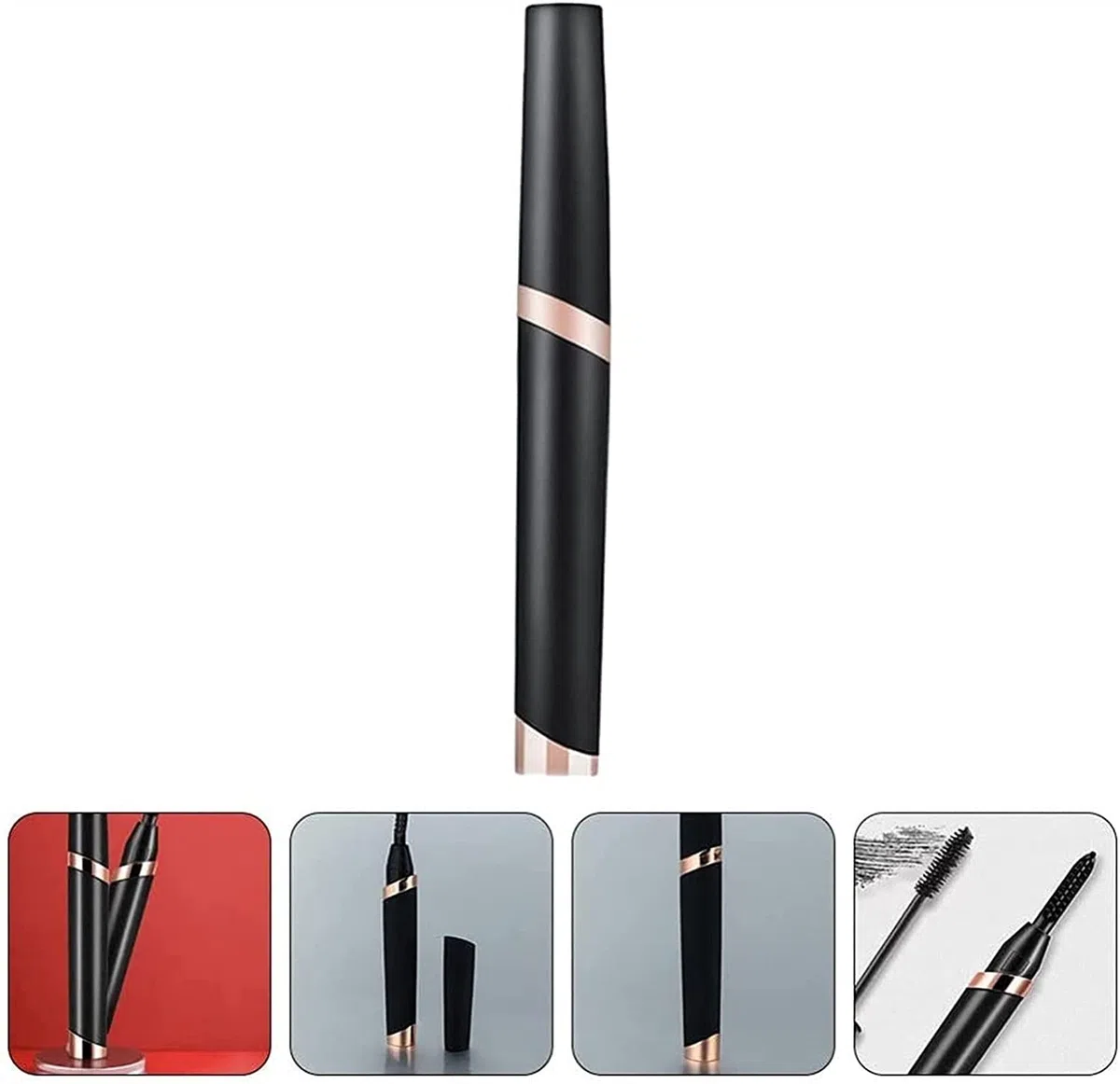 Curler électrique chauffé chauffé USB Couleur Rechargeable Curler Chauffage Rapide Couleur de Cils Naturels Maquillage Durable Durable