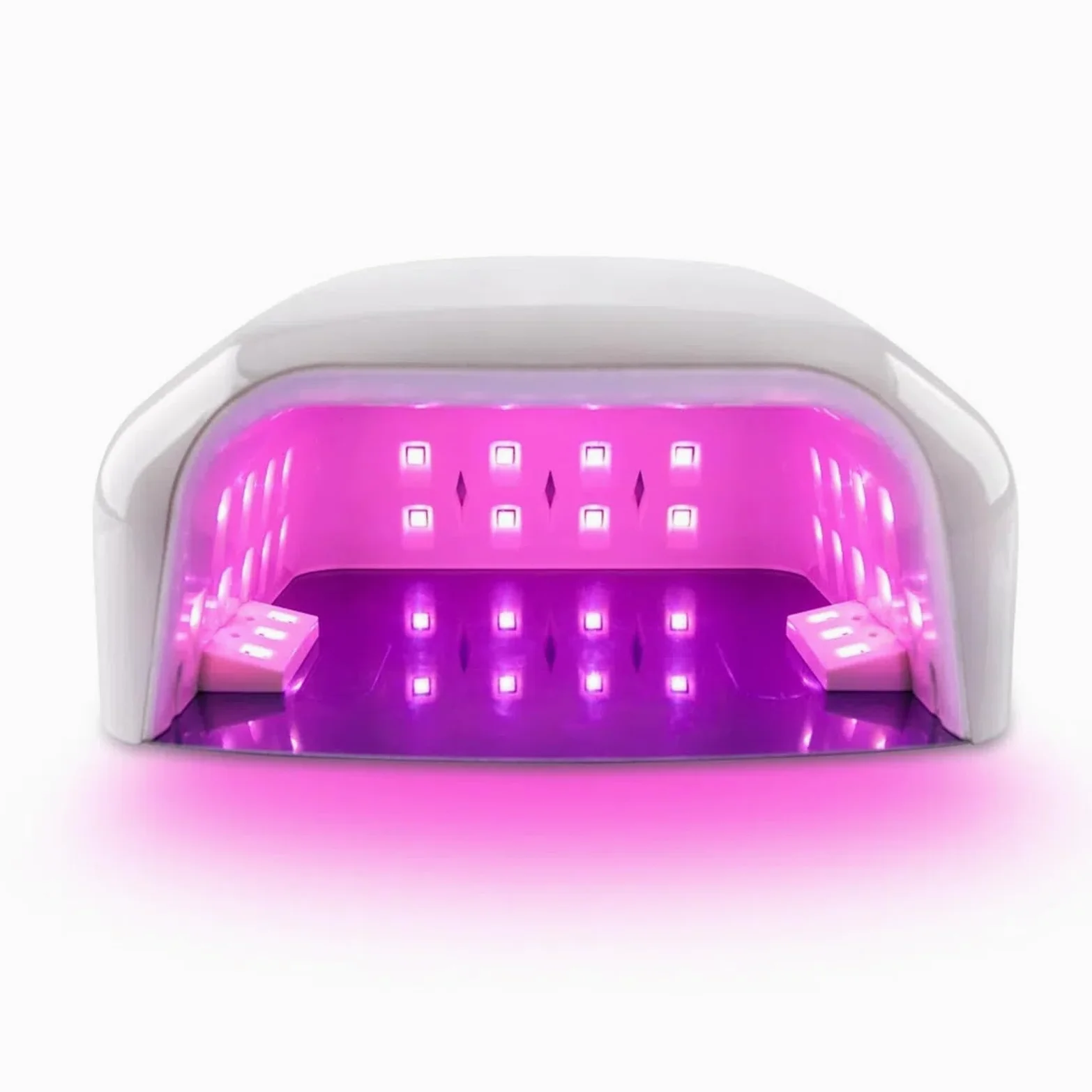 Lampe LED pour ongles, Lampe UV LED 96 W for manucure et photothérapie, idéale for les femmes filles(blanc)