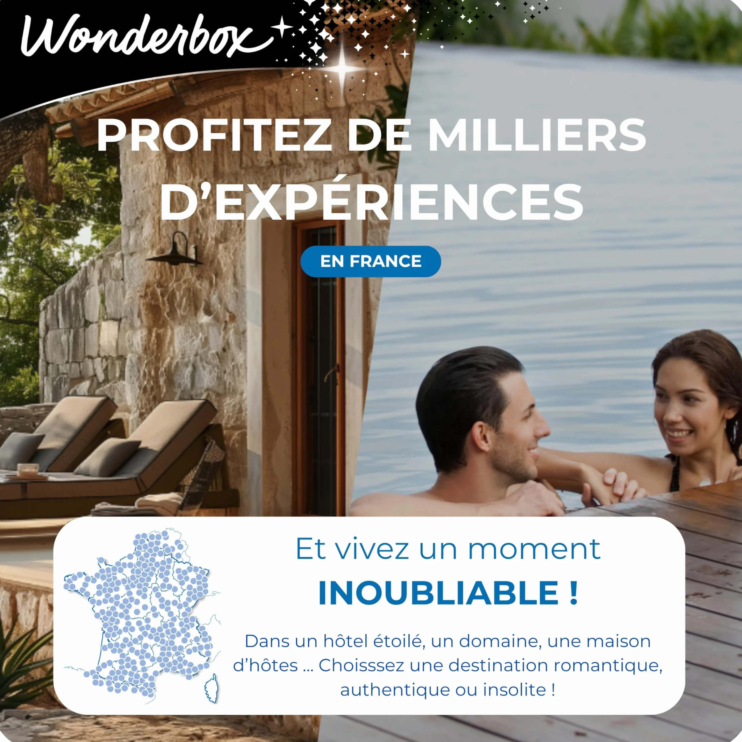 Wonderbox - 3 Jours Châteaux Et Délices - Coffret Cadeau - Idée Cadeau Séjours