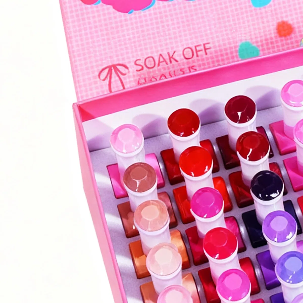 Set De Vernis À Ongles 60 Couleurs Longue Durée Séchage Accessoire Femme