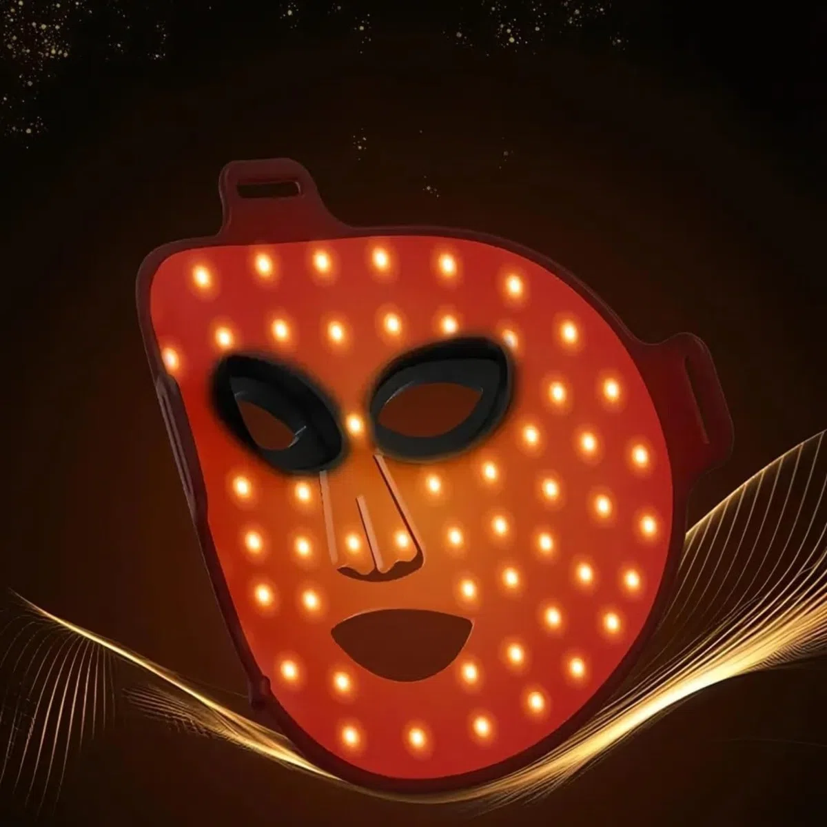 Red Light Therapy Masque visage et cou à LED anti-âge raffermissant et anti-rides avec minuterie rechargeable, convient à tous les types de peau à la maison spa